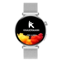 Knauermann PRO 4 Mini 2026 rund silber, EKG, IP67
