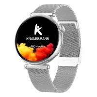Knauermann PRO 4 Mini 2026 rund silber, EKG, IP67