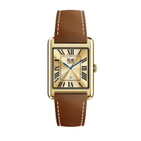 Ice Watch Ice Smart TKS 2.0 Smartwatch 1,41" gold/camel Damen Lederarmband