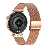 Knauermann PRO 4 MINI 2026 rund gold, EKG-Gesundheitsuhr IP67
