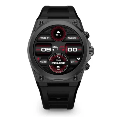 Police My.Avatar 2 Smartwatch Edelstahl AMOLED